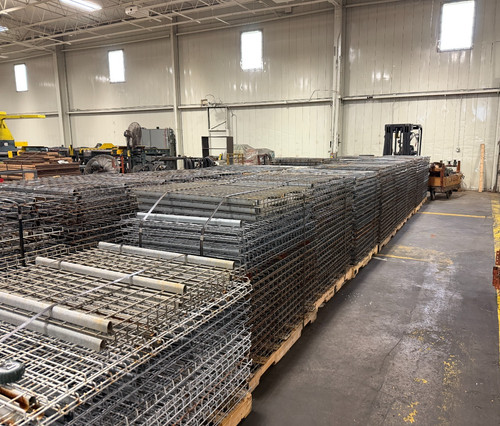 Pallet rack wire deck - wire, shelving